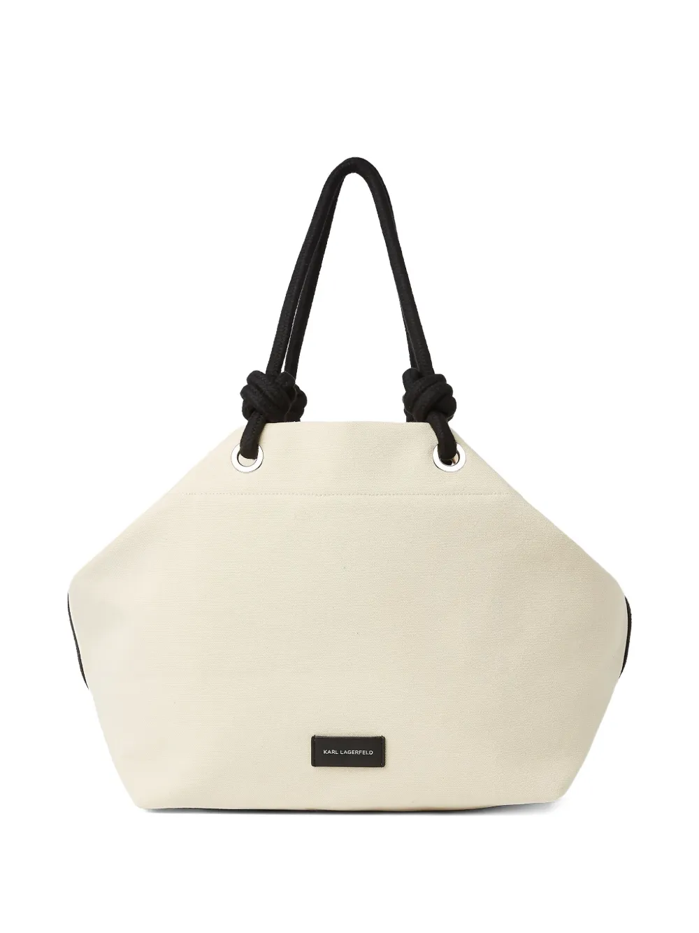 Karl Lagerfeld Hotel Karl omkeerbare shopper Beige