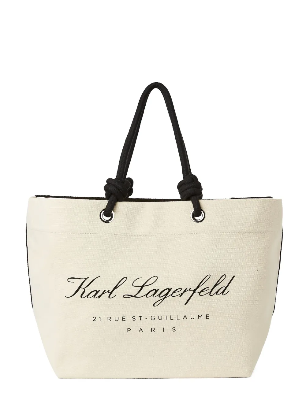 Karl Lagerfeld Hotel Karl omkeerbare shopper Beige