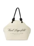 Karl Lagerfeld Hotel Karl beach tote bag - Neutrals