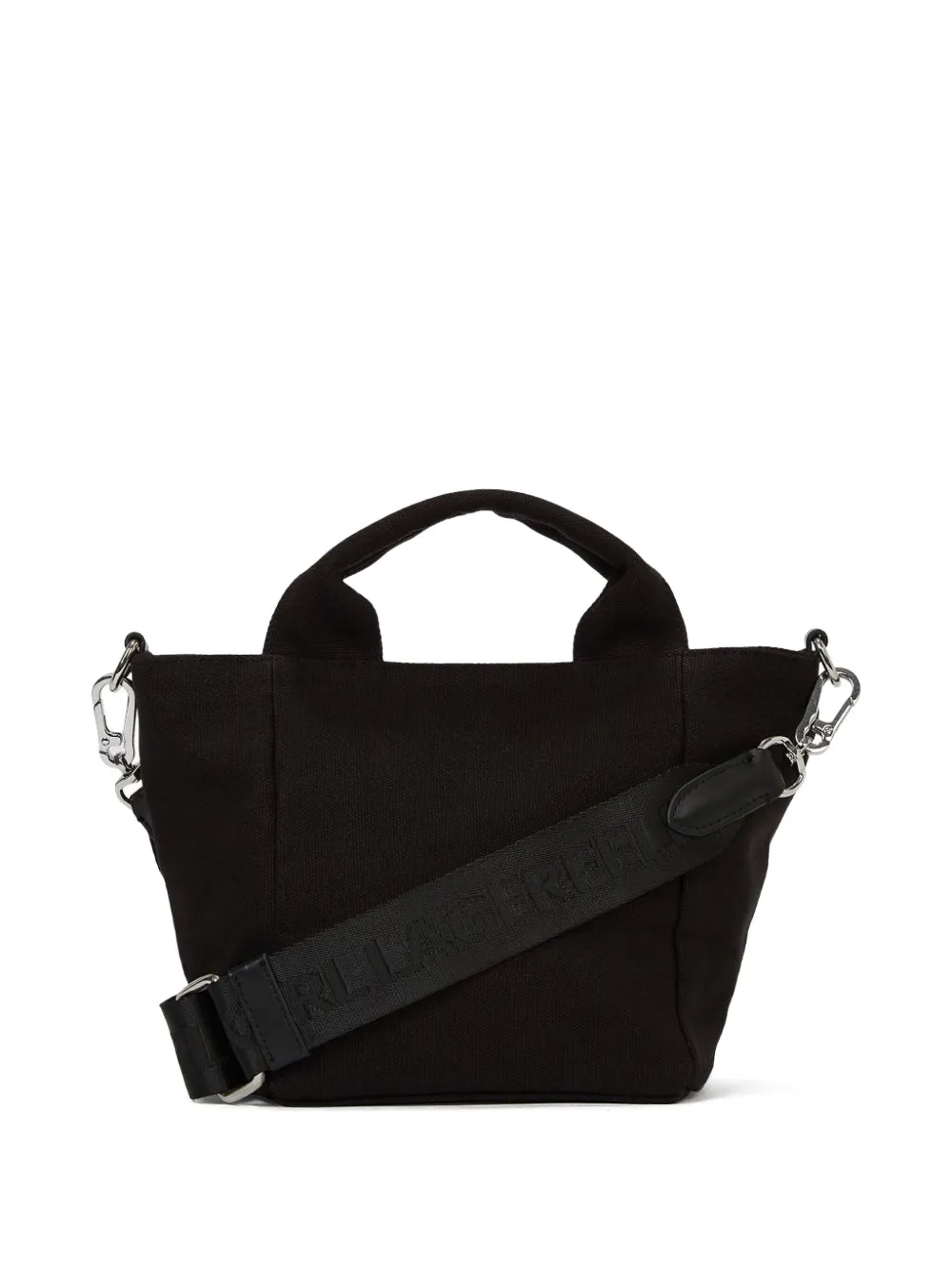 Karl Lagerfeld Ikonik shopper verfraaid met stras Zwart