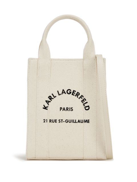 Karl Lagerfeld small Rue St-Guillaume Square tote bag WOMEN