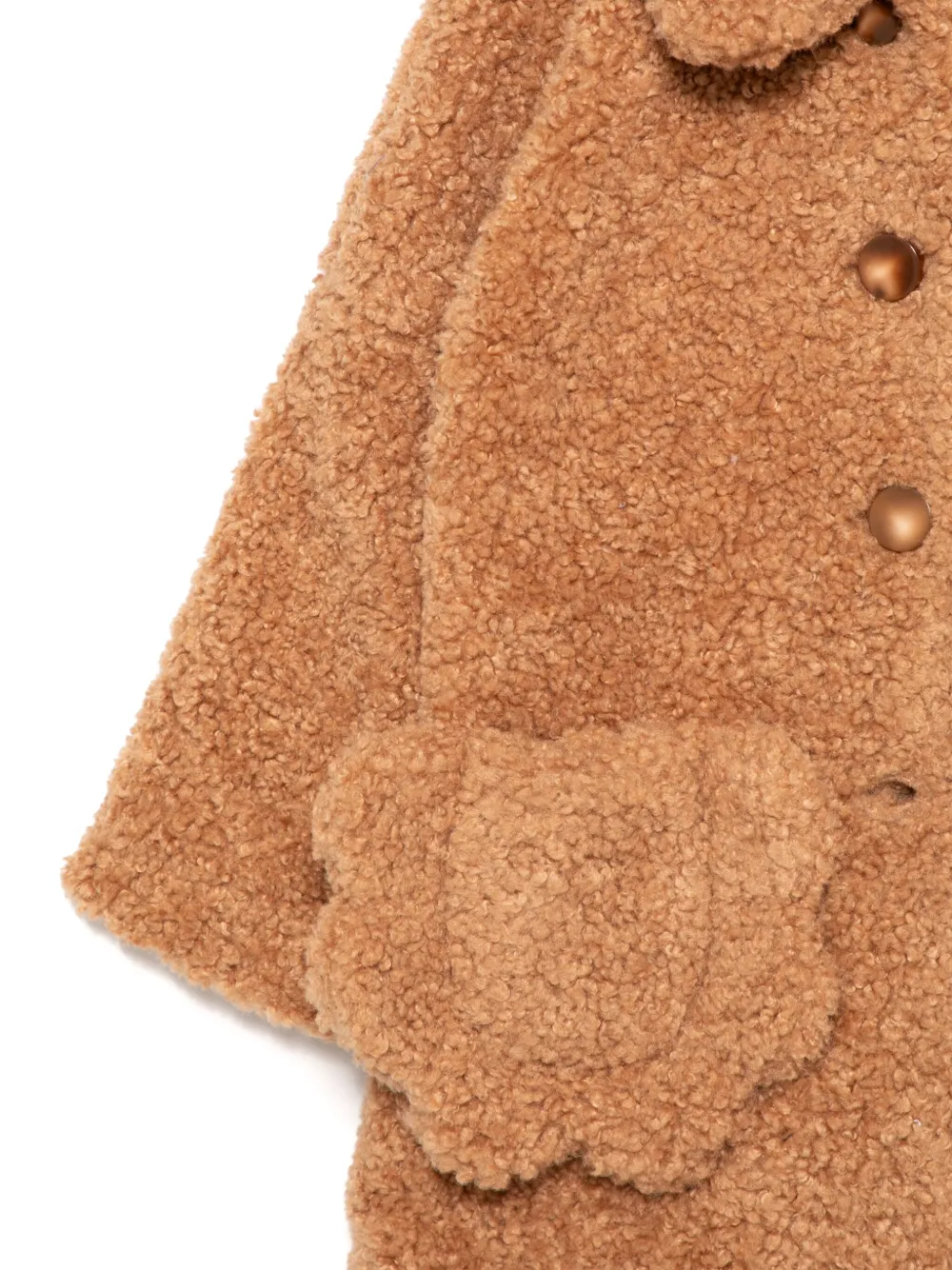 Hucklebones London Teddy Coat In 褐色