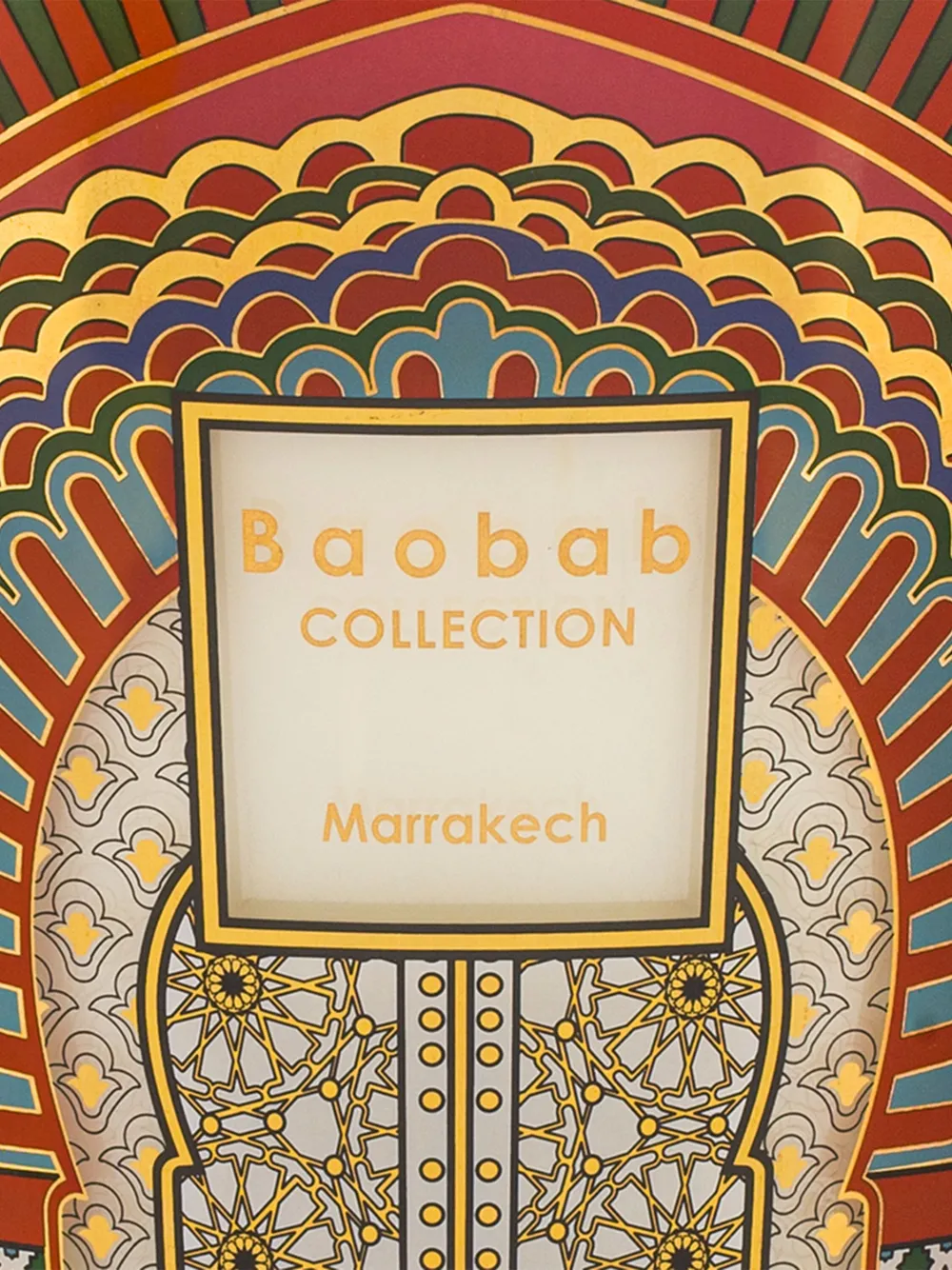 Baobab Collection Large Marrakech Candle In Gelb