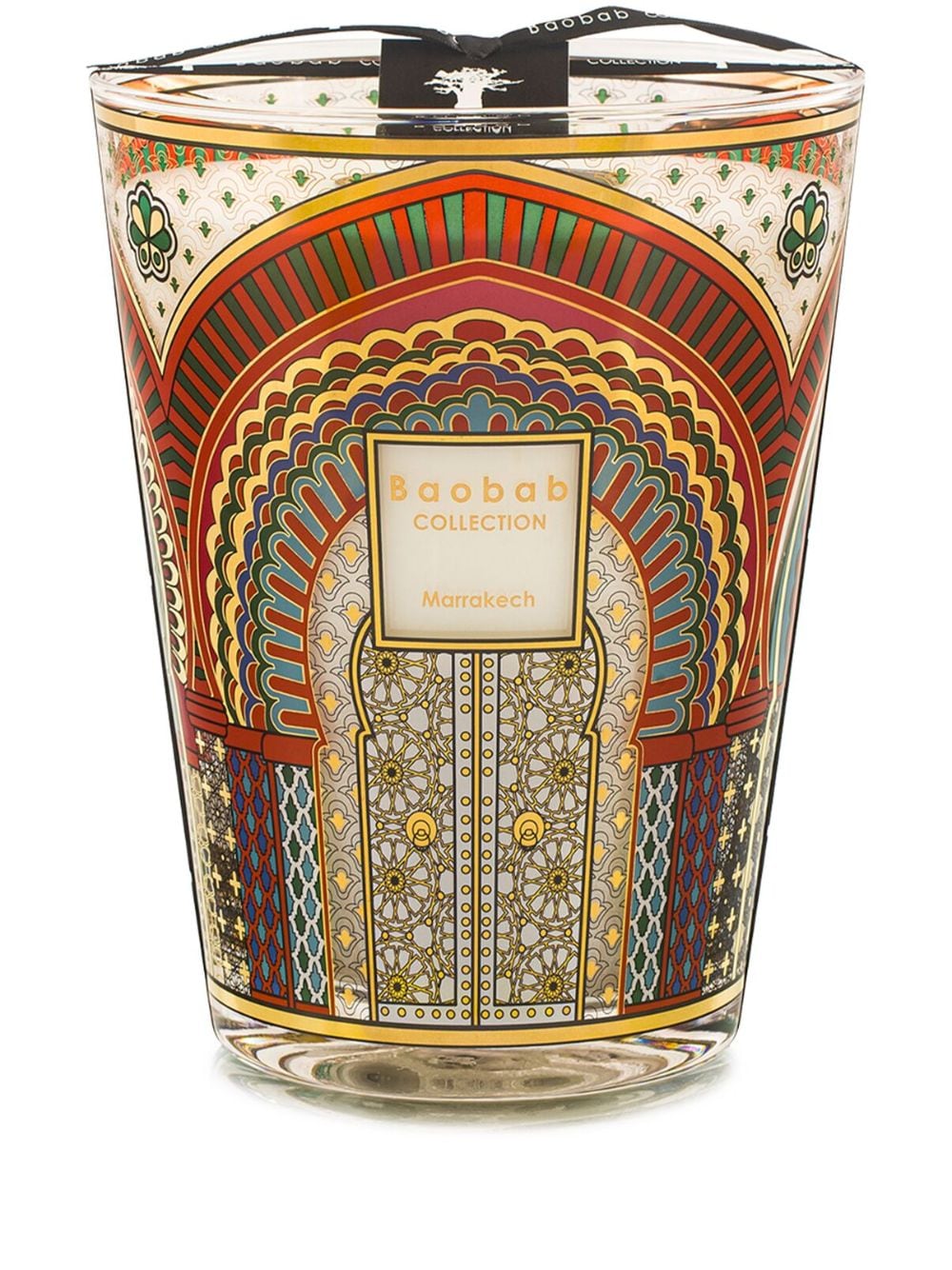 Baobab Collection Large Marrakech Candle In Gelb