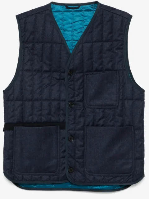Paul Smith flannel quilted gilet