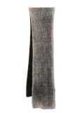 Paul Smith mohair rib scarf - Neutrals