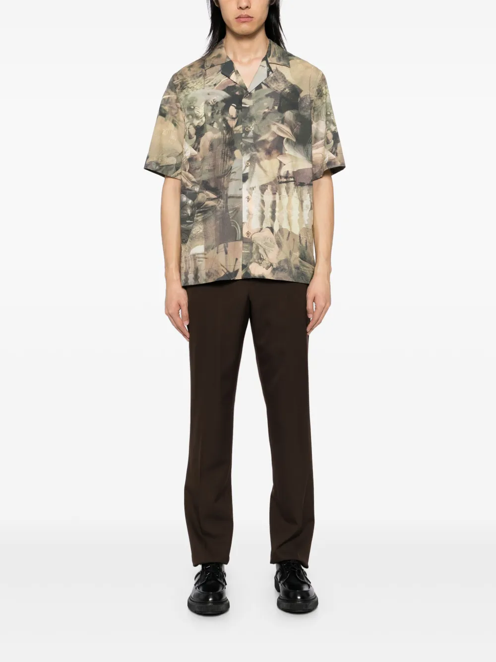 Paul Smith graphic-printed T-shirt - Beige