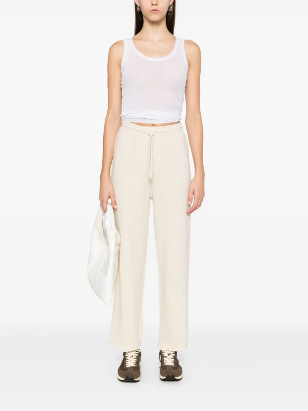 American Vintage Massachusetts Tank Top | White | FARFETCH CA