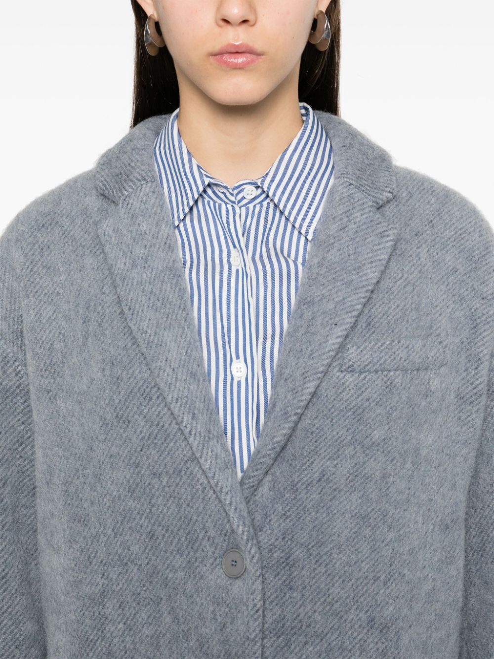 Shop American Vintage Roly Blazer In Blue