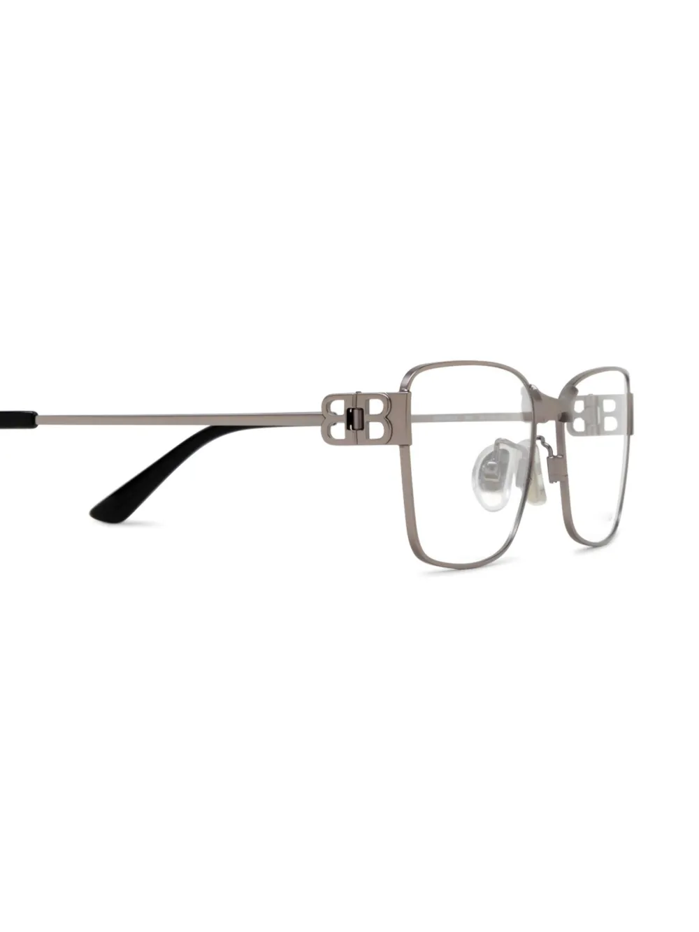 Balenciaga Eyewear Bril met rechthoekig montuur Zilver