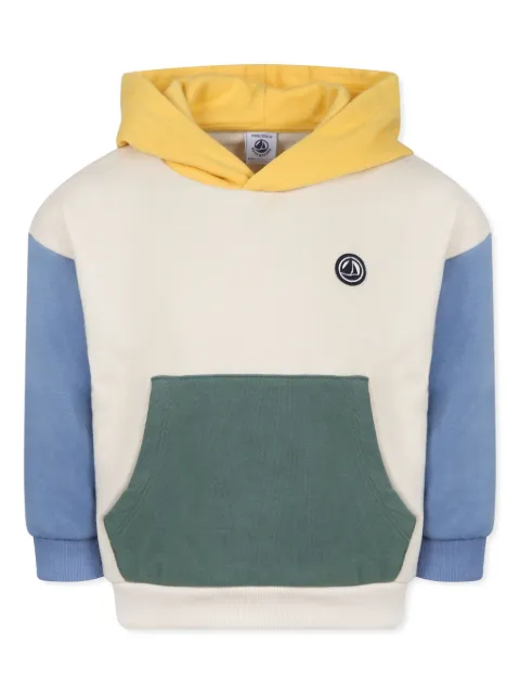 Petit Bateau colourblock hoodie