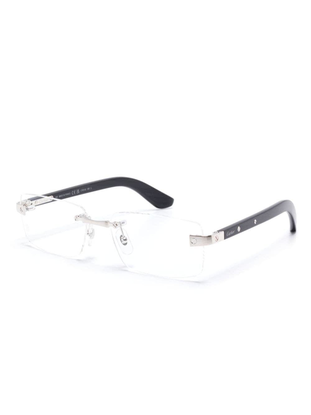 Cartier Eyewear Santos De Cartier glasses - Zwart