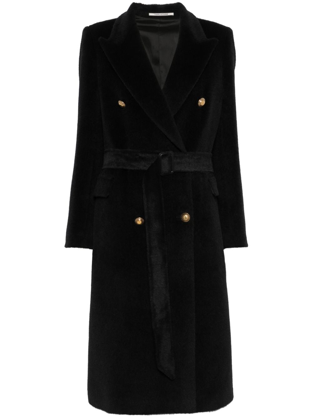 Shop Tagliatore Jole Cc Coat In Black