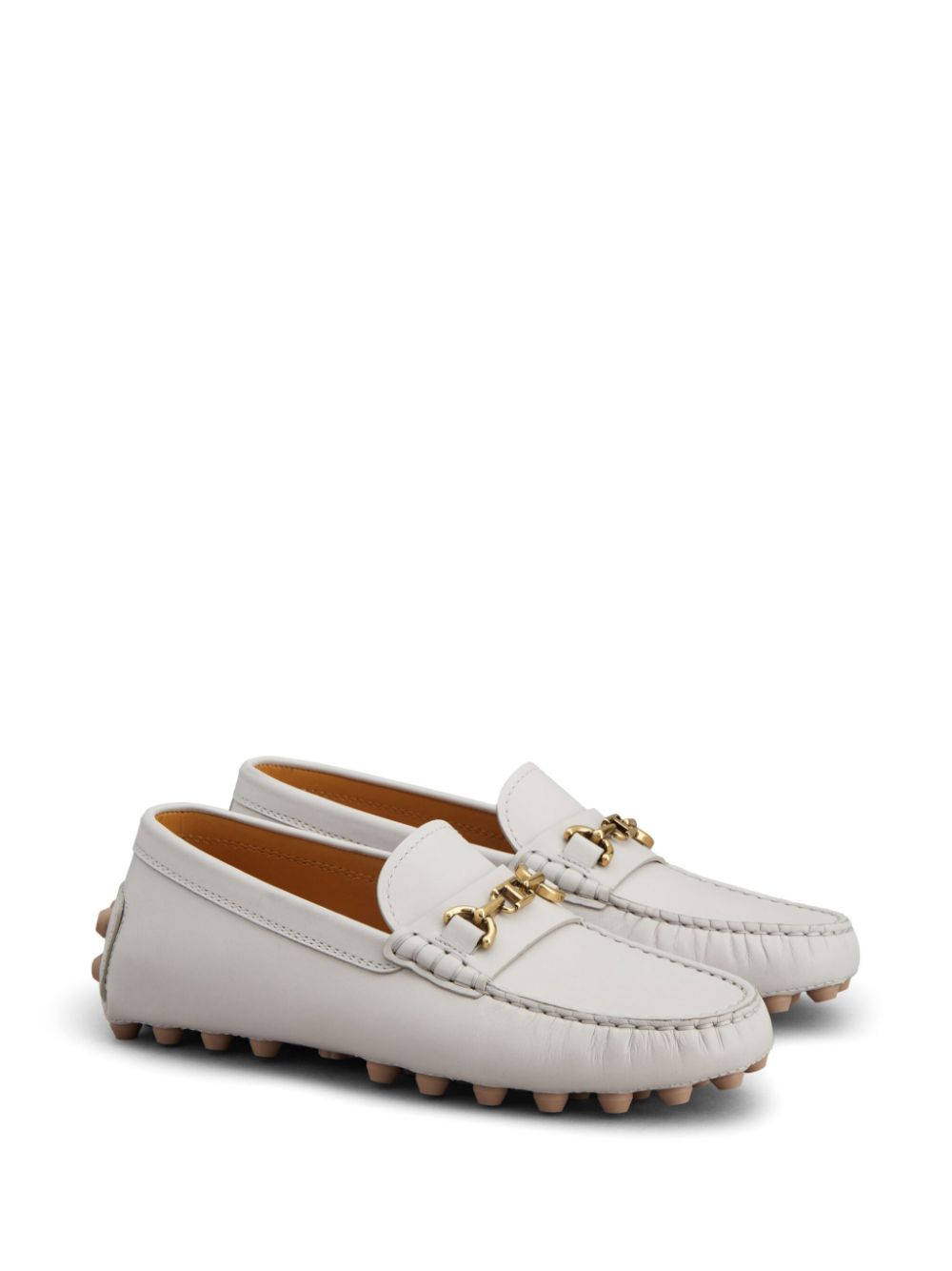 Tod's Leren loafers - Wit