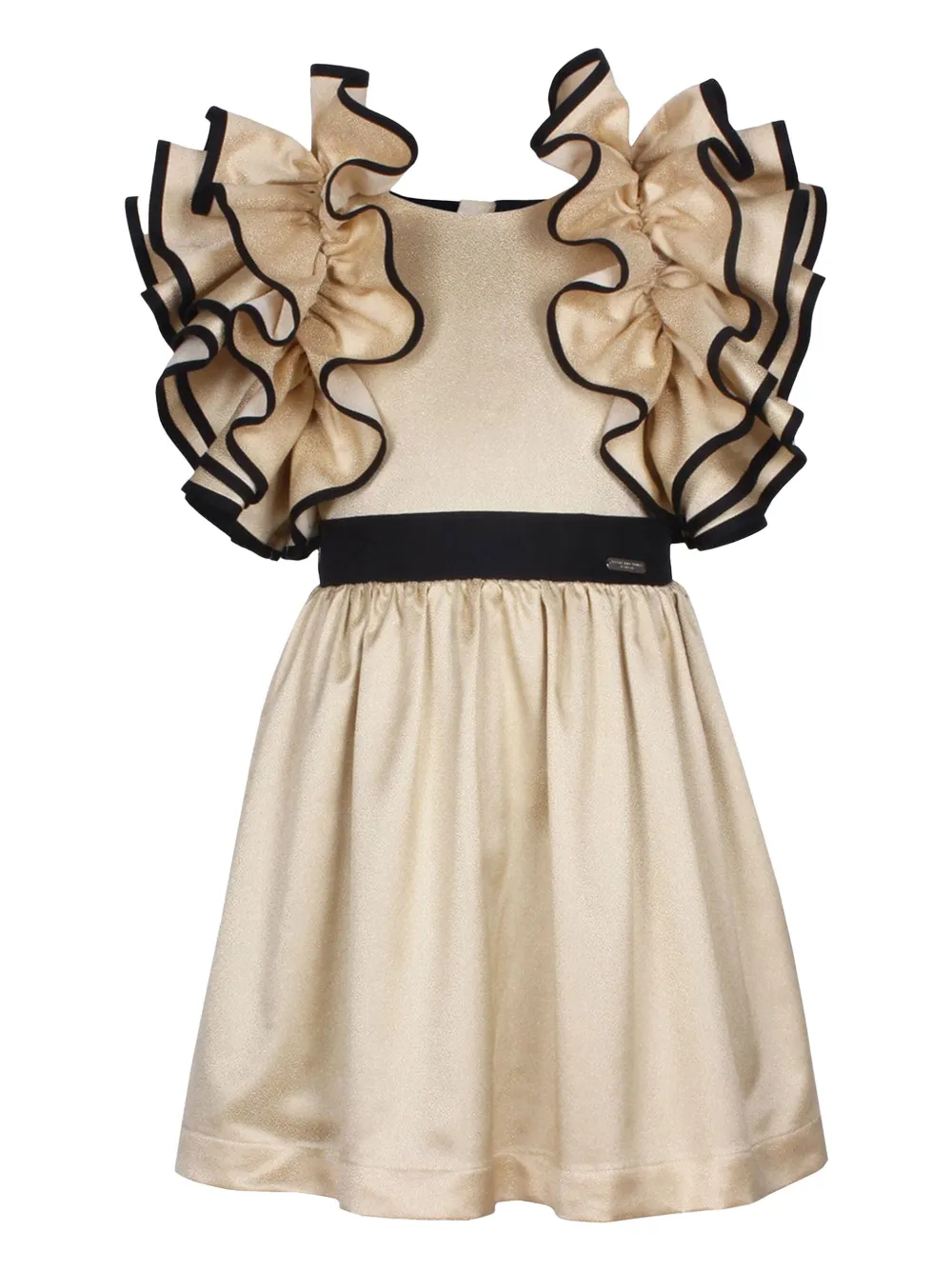 JESSIE AND JAMES Vestido midi com babados | Neutro | Image 1