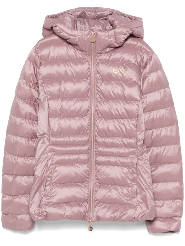 美品　EA7 EMPORIO ARMANI ダウンコート　ピンク　S 9号相当 美品 EA7 EMPORIO ARMANI ダウンコート ピンク S 9号相当 - メルカリ