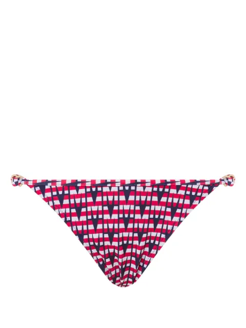 Moschino geometric print bikini bottom