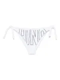 Moschino Rubber Logo bikini bottoms - White