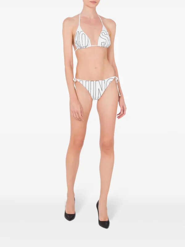 Logo-print Bikini Top