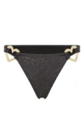 Moschino lurex bikini bottom - Black