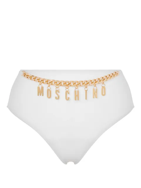 Moschino قطعة بكيني سفلية بسلسلة متداخلة