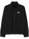 Ea7 Emporio Armani logo-print jacket - Black