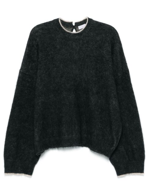 Brunello Cucinelli Monili chain-detail sweater Women