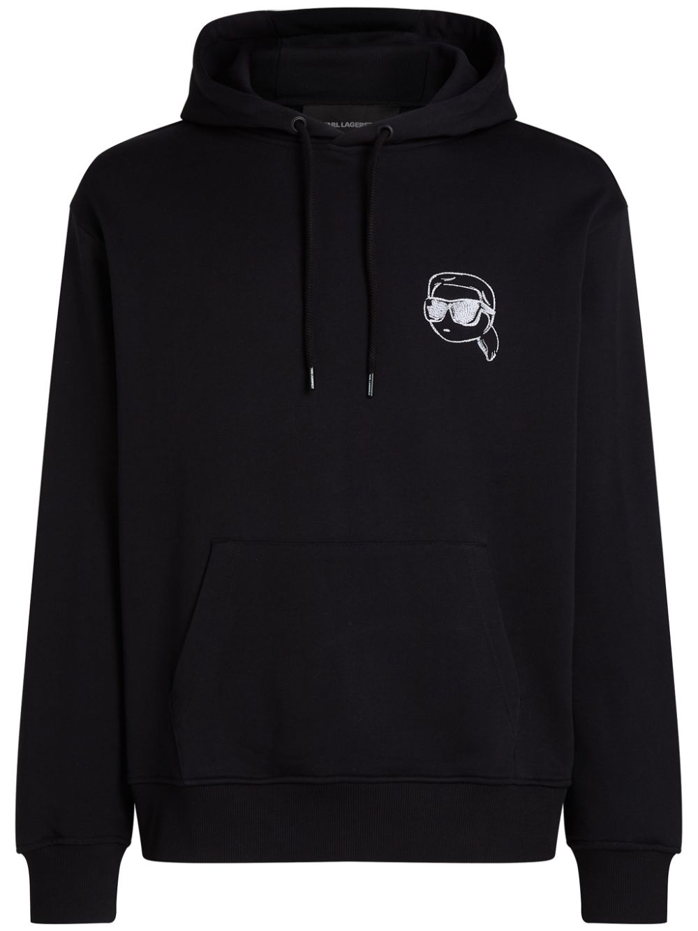 Karl Lagerfeld Ikon hoodie Zwart