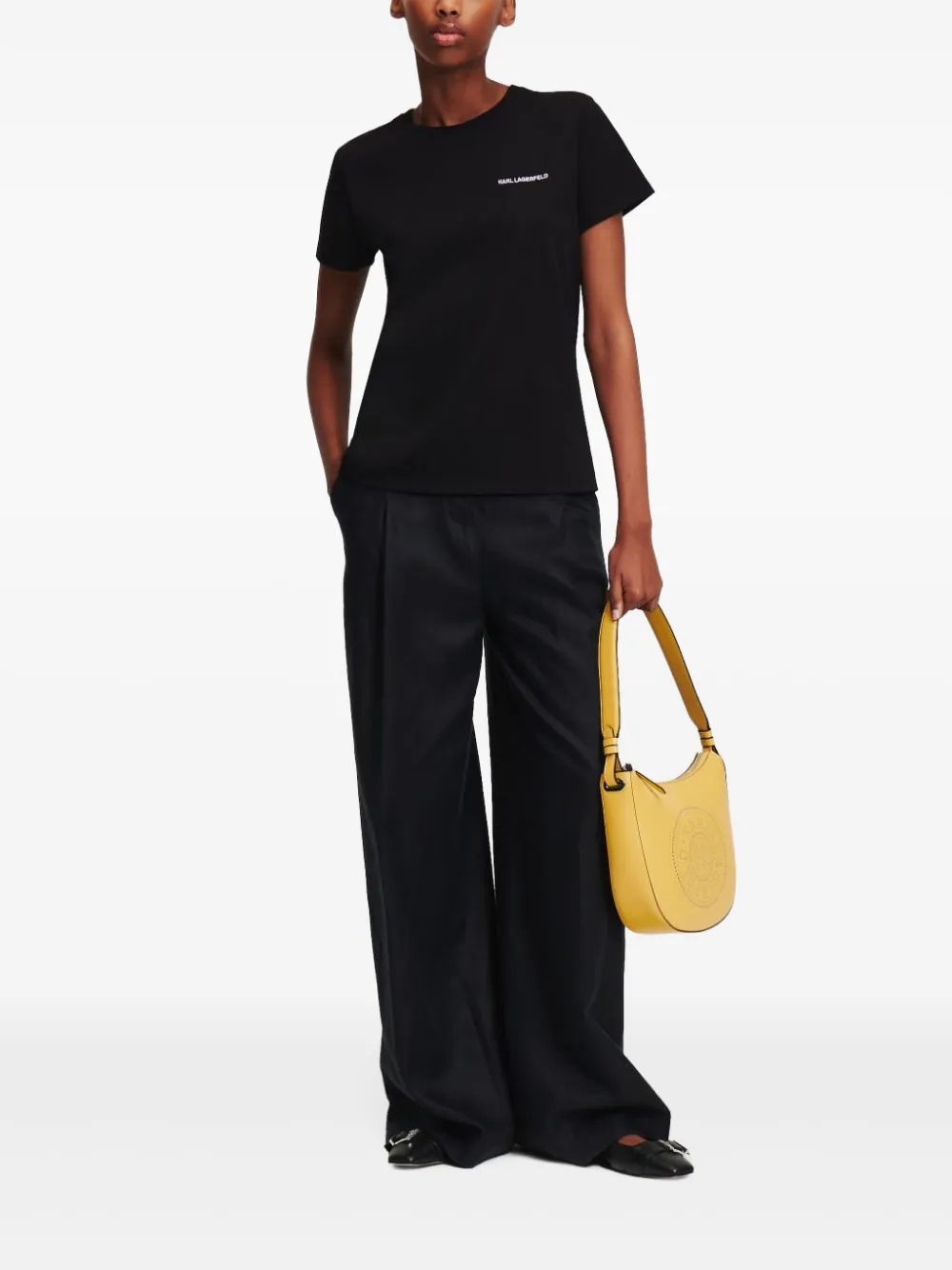 Karl Lagerfeld playera con logo bordado | Playeras y jerséis | Image 2