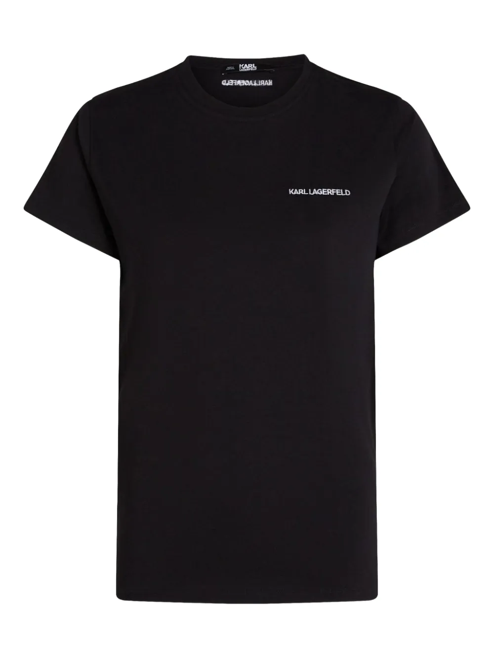Karl Lagerfeld playera con logo bordado | negro | Image 1