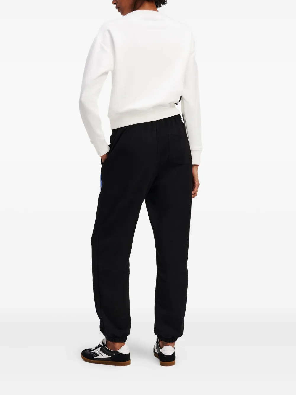 Karl Lagerfeld Jeans Trainingsbroek met logoprint Zwart