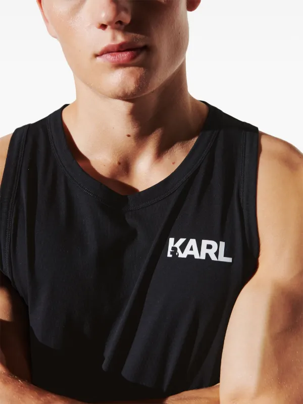 KARL LAGERFELD カールラガーフェルド　タンクトップ　ブラック　38 2026年最新】Karl Lagerfeld レディース タンクトップの人気アイテム
