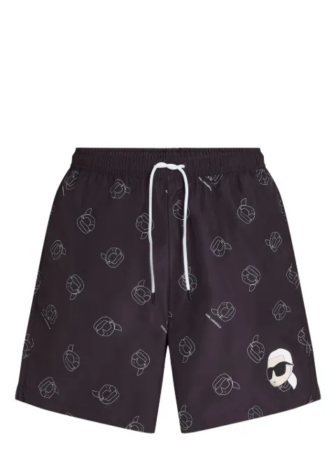 Karl Lagerfeld shorts de playa Ikon