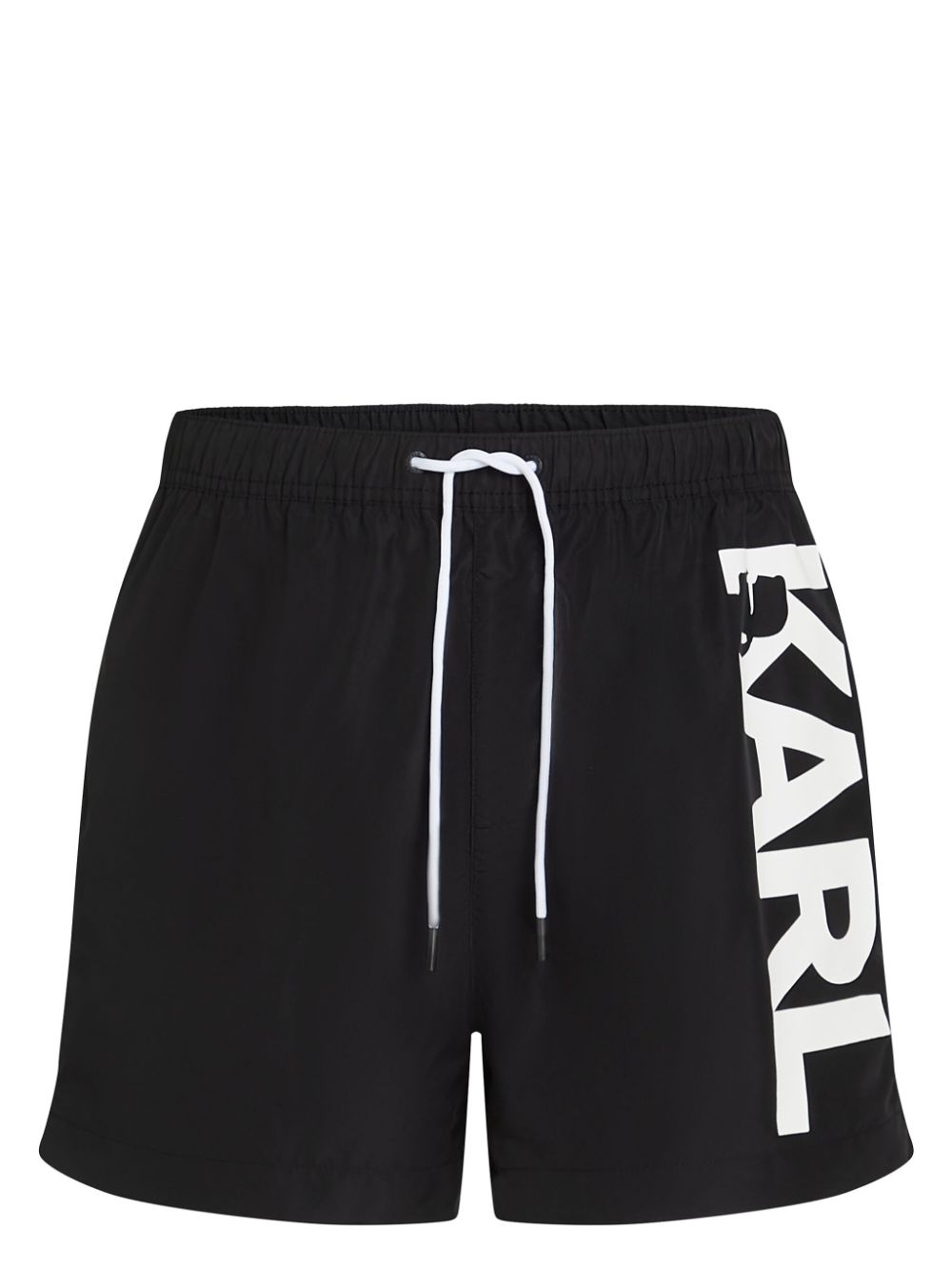 logo swim shorts