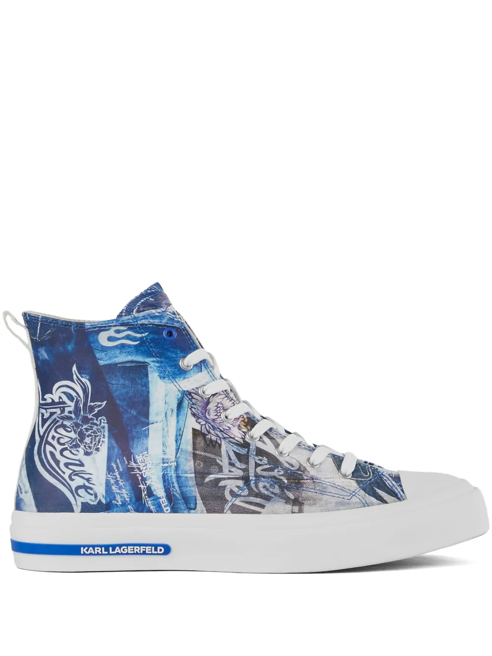 Karl Lagerfeld Jeans x Atelier Reservé Vulc sneakers Blue