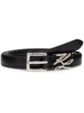 Karl Lagerfeld K/autograph belt - Black