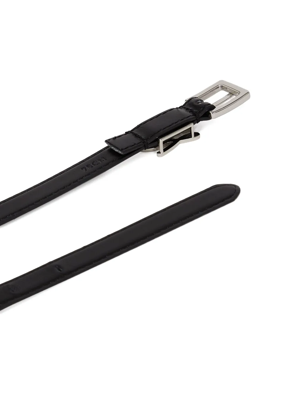 Karl Lagerfeld Riem met K handtekening Zwart
