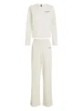 Karl Lagerfeld Hotel Karl sheer pyjama set - Neutrals