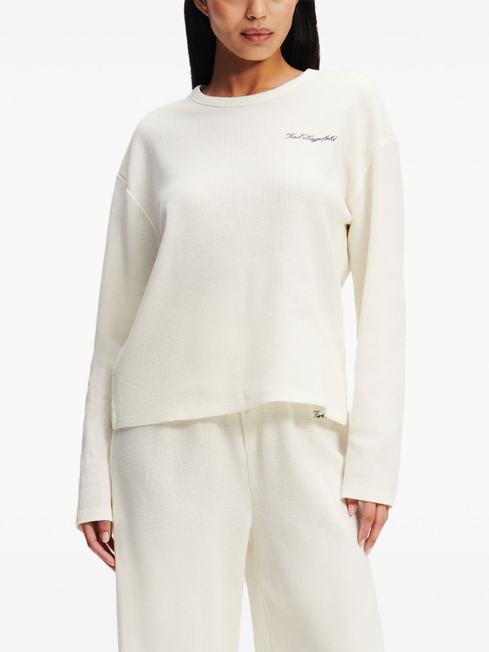 Karl Lagerfeld Hotel Karl pyjama set - Neutrals