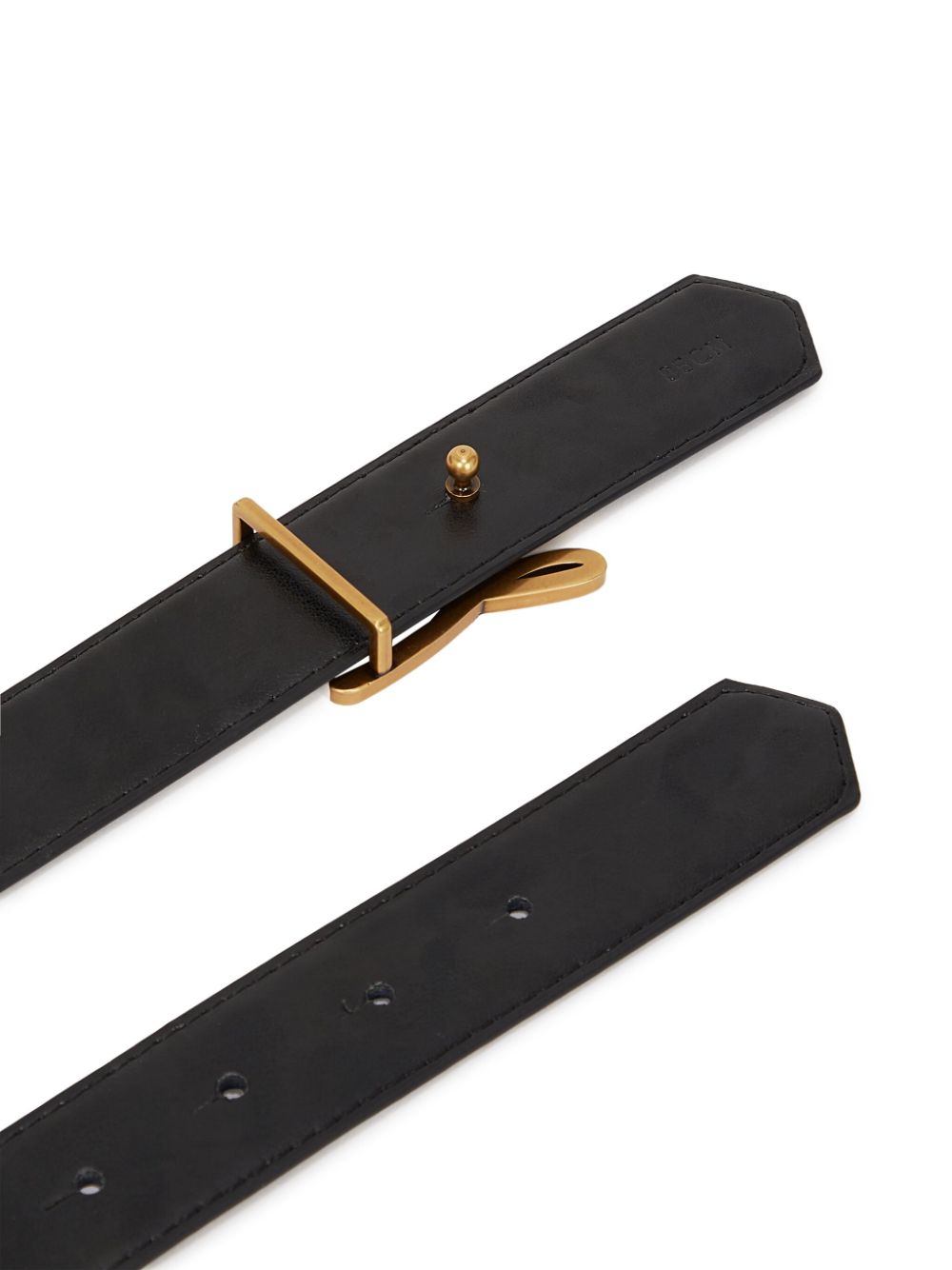 Karl Lagerfeld medium K/Autograph belt - Zwart