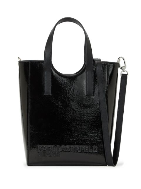 Karl Lagerfeld Jeans debossed-logo mini tote bag  WOMEN