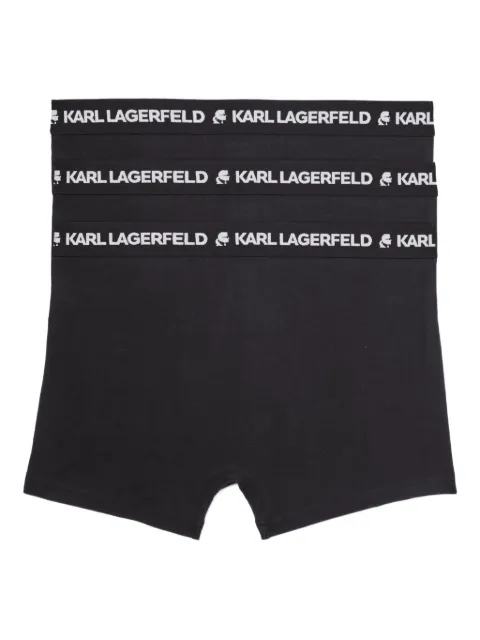 Karl Lagerfeld logo-waistband boxer short set
