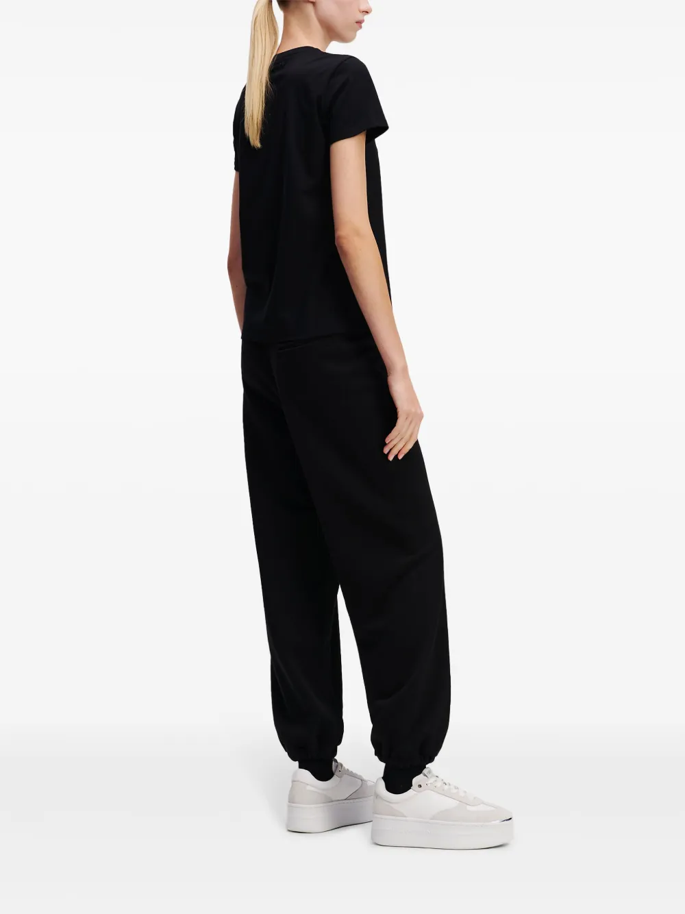 Karl Lagerfeld Trainingsbroek met logoprint Zwart