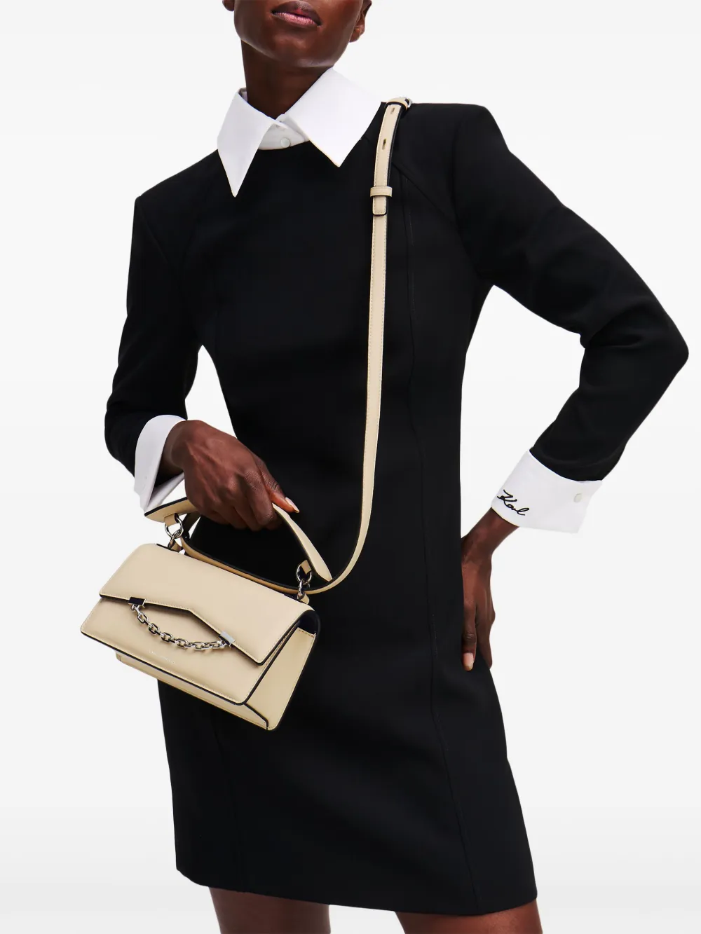 Karl Lagerfeld K Seven crossbodytas Beige