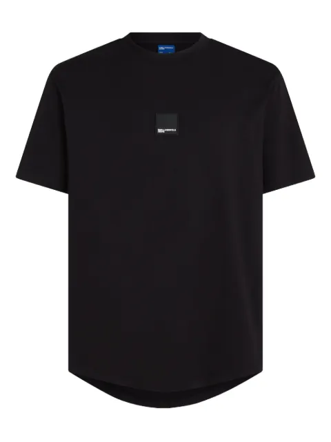 Karl Lagerfeld Jeans curved-hem T-shirt
