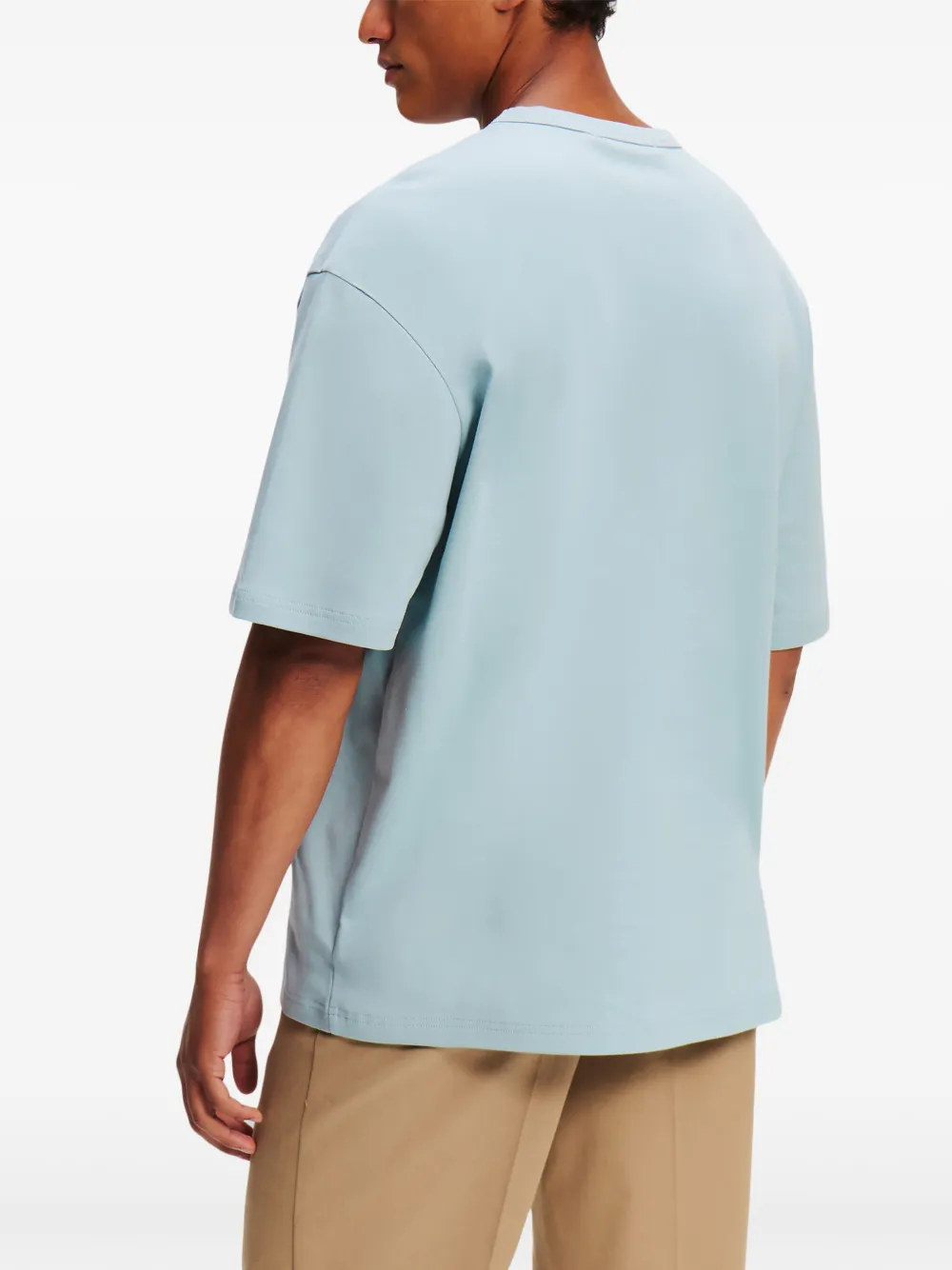 Karl Lagerfeld T-shirt met grafische print Blauw