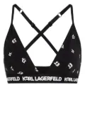 Karl Lagerfeld Ikonik 2.0 padded bralette - Black