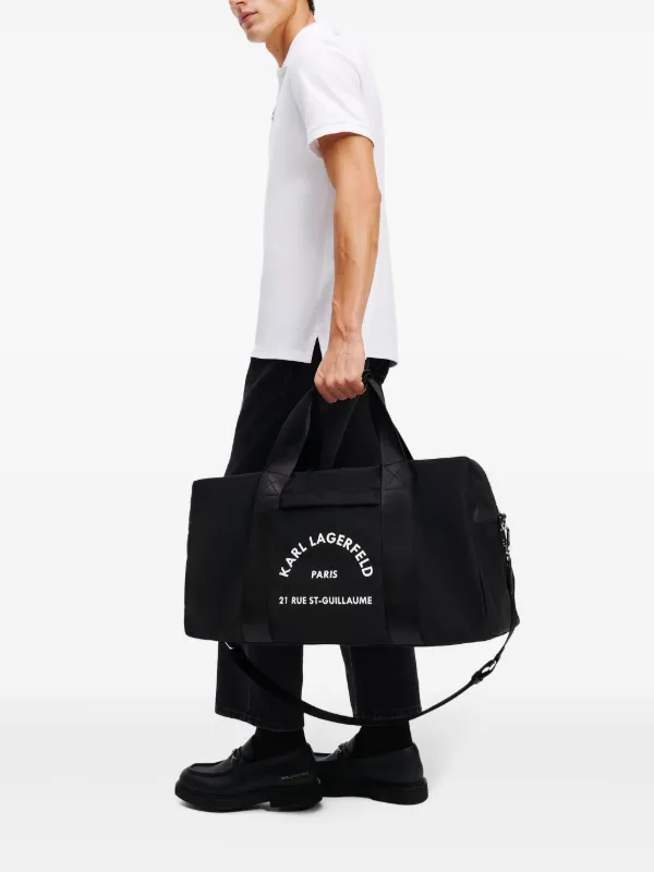 Karl Lagerfeld Rue St-Guillaume ボストンバッグ | ブラック 