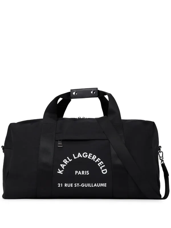Karl Lagerfeld Rue St-Guillaume ボストンバッグ | ブラック 