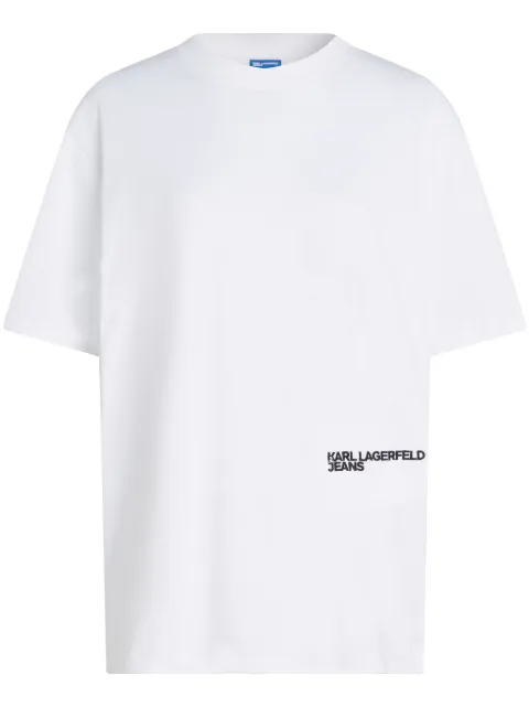 Karl Lagerfeld Jeans print graphic T-shirt